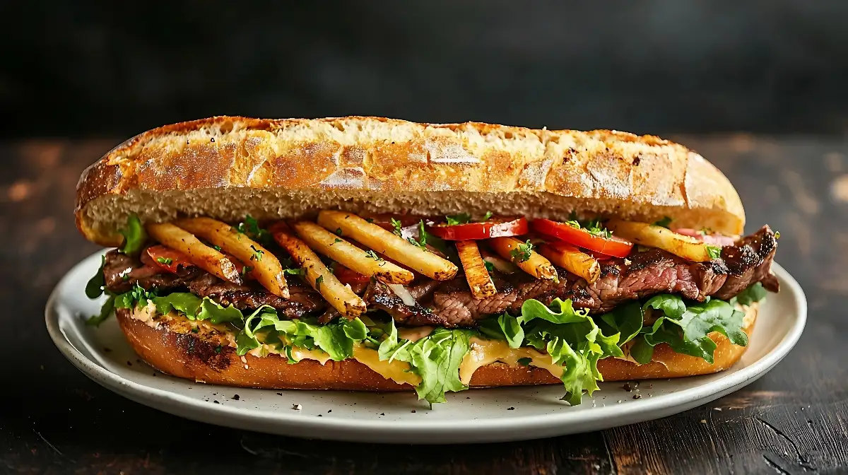 Steak boursin